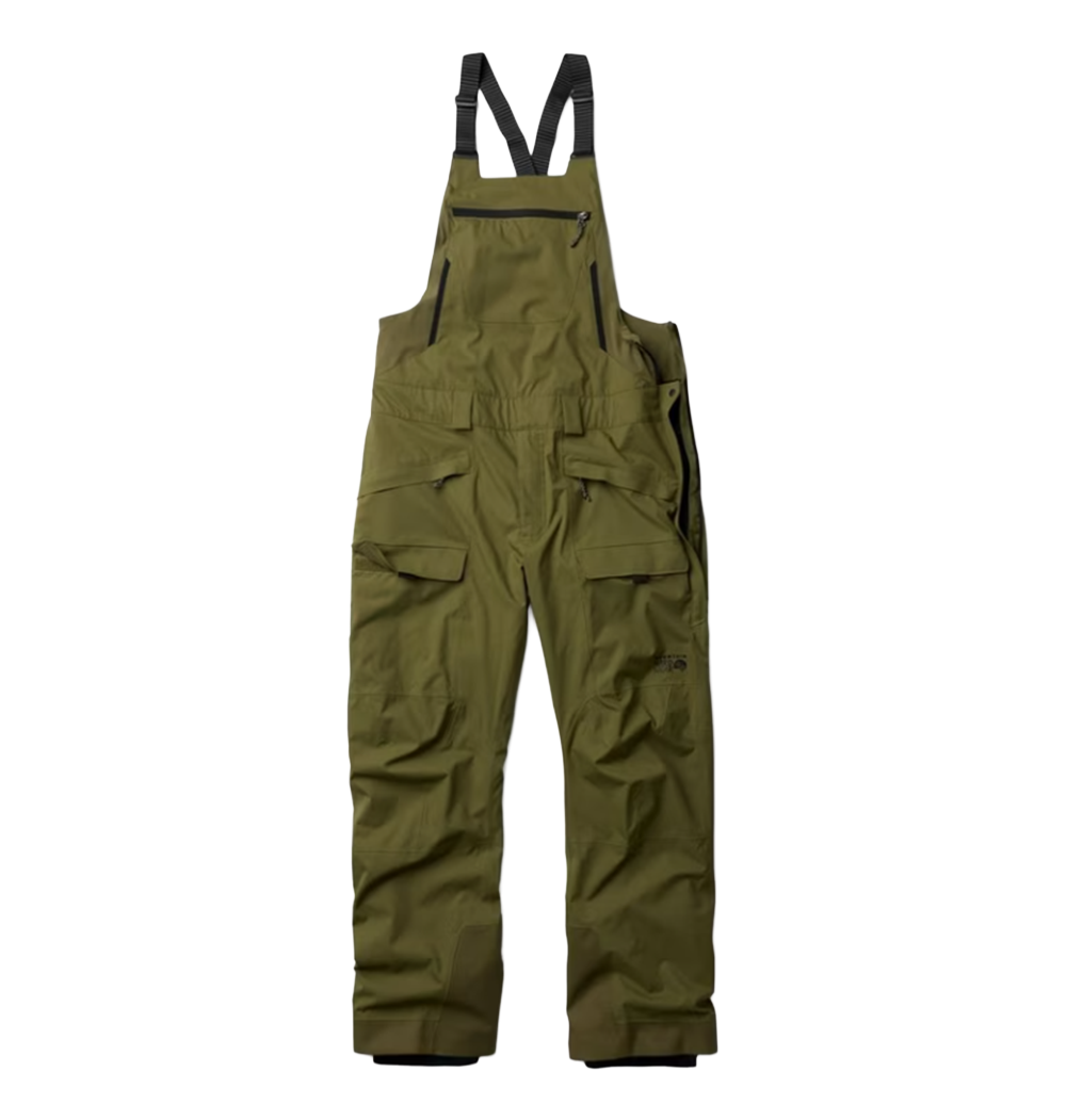 Mountain Hardwear Fireball Snow Bibs Mens Green XL Regular