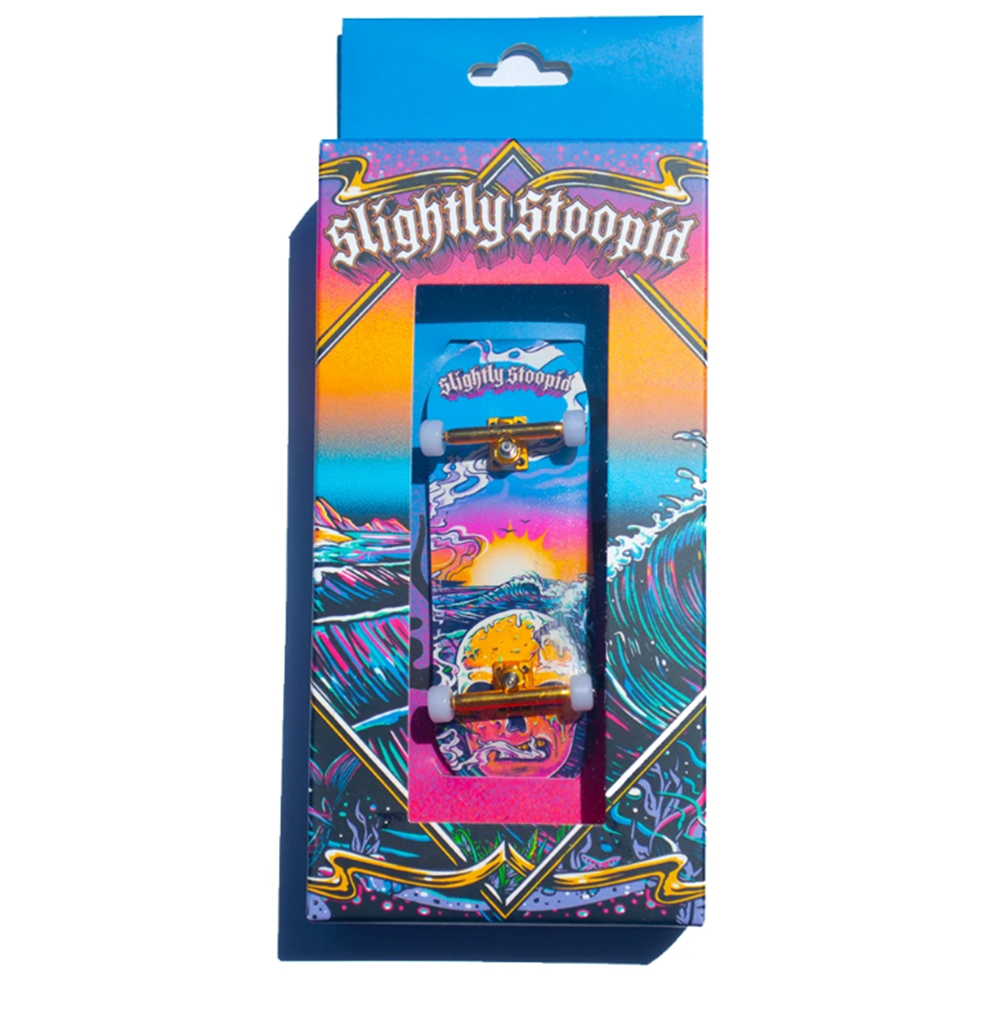LC Slightly Stoopid SummerTour Fingerboard Complete Blue Pink 34mm