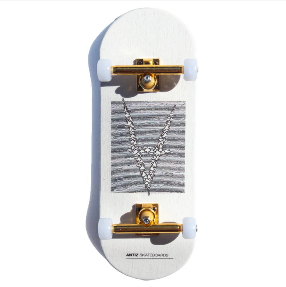 LC Antiz Joy Division Fingerboard Complete White 34mm