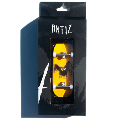 LC Antiz Owl Fingerboard Complete Yellow Black 34mm