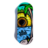 LC Sun Burn Fingerboard Complete Blue Yellow 34mm
