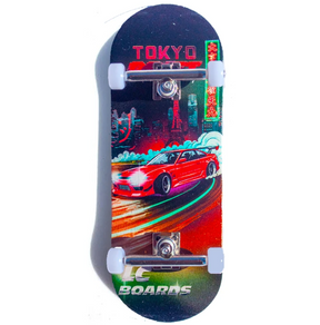 LC Tokyo Drift Fingerboard Complete Midnight Red 34mm