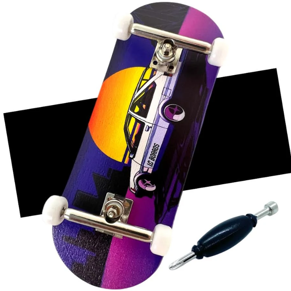 LC 86 Fingerboard Complete Purple Pink 34mm