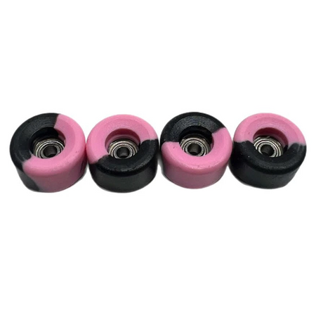 LC Bowl Shape Urethane Fingerboard Pro Wheels Pink Black 8.5mm 65D