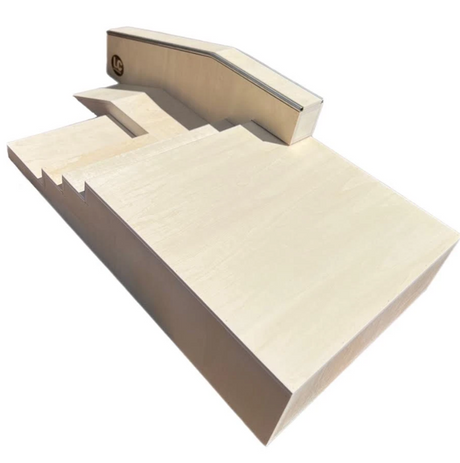 LC Mega Stair Set Hubba Ramp Natural 2x10x5
