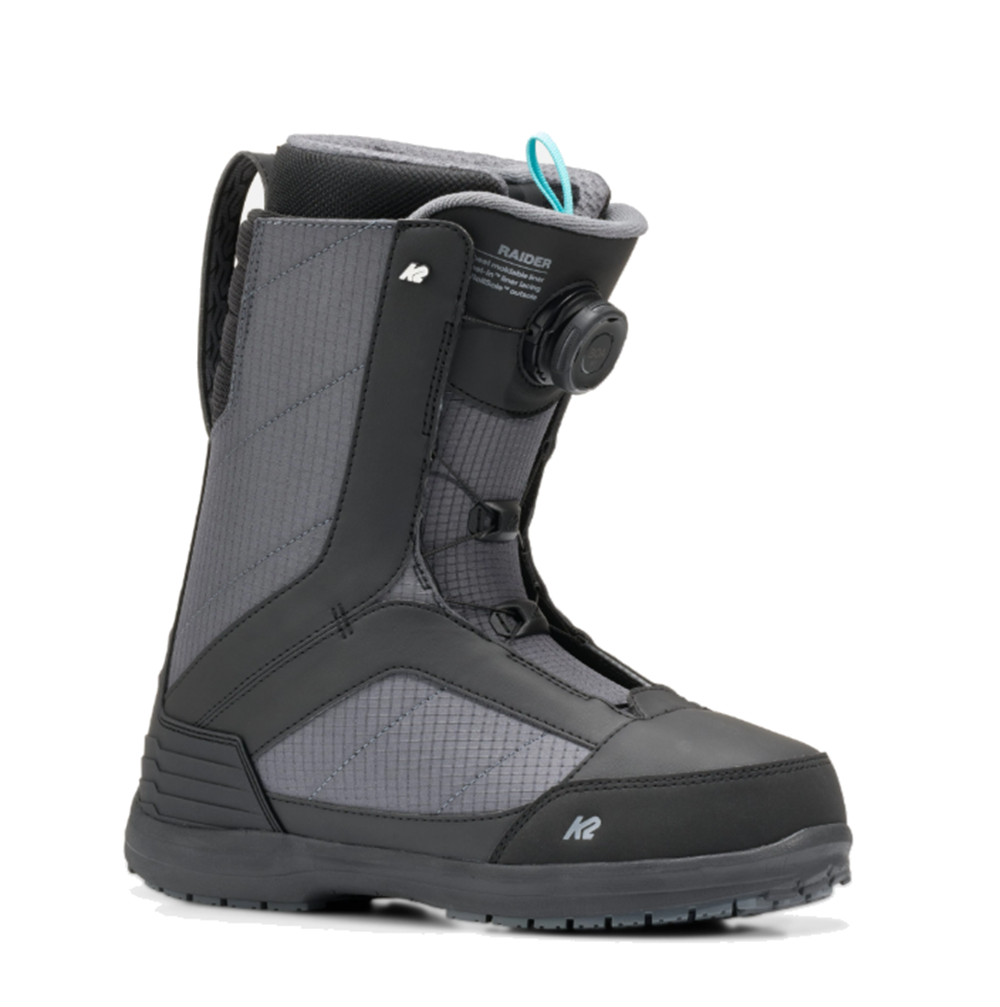 K2 Raider Snowboard Boots 2627 Mens Grey Black 9