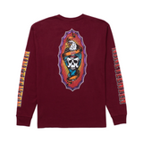 1910 Hawks On The Run Longsleeve Tee Maroon
