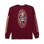 1910 Hawks On The Run Longsleeve Tee Maroon