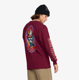 1910 Hawks On The Run Longsleeve Tee Maroon