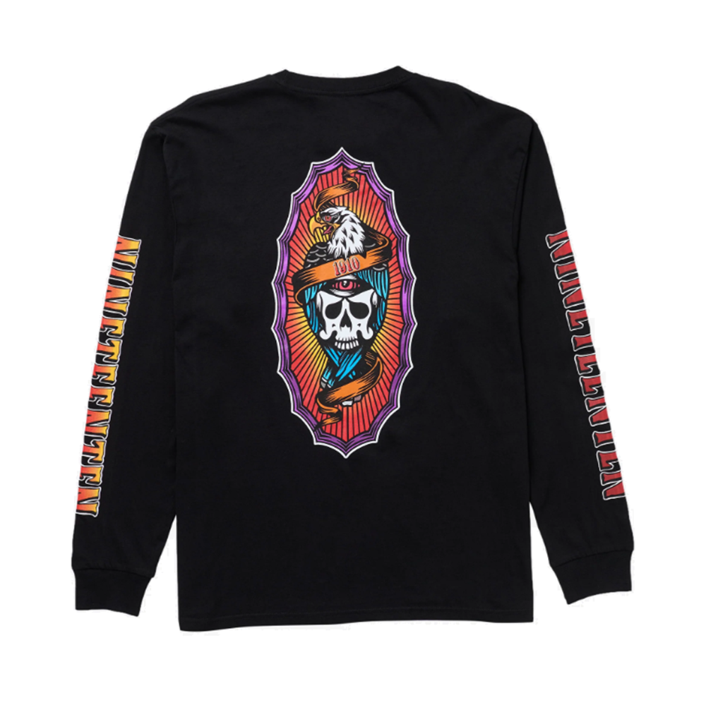 1910 Hawks On The Run Longsleeve Tee Black M