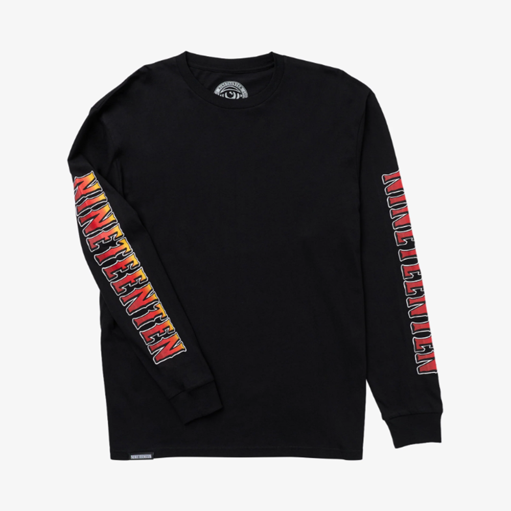 1910 Hawks On The Run Longsleeve Tee Black