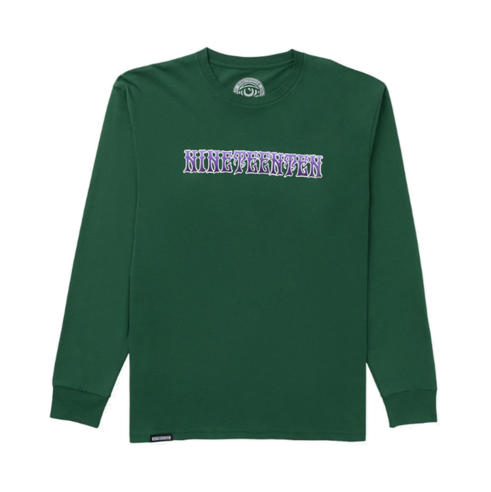 1910 Hidden Masters Longsleeve Tee Green M