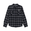 1910 Burslem Flannel Shirt Charcoal