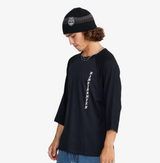 1910 Broken Straight Beanie Black