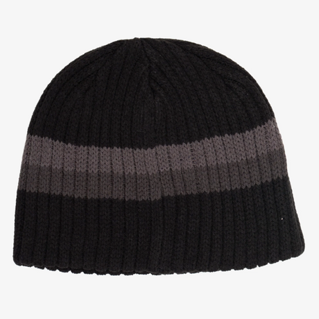1910 Broken Straight Beanie Black