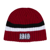 1910 Broken Straight Beanie Red