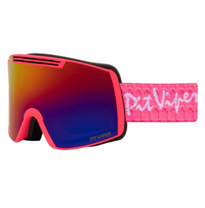 Pit Viper Backslap Snow Goggles The Barb Rose Small
