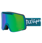 Pit Viper Backslap Snow Goggles Enchantment Blue Green Small