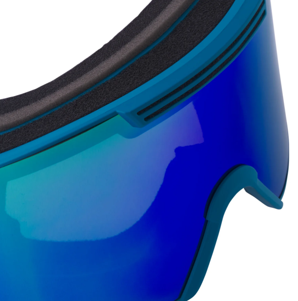 Pit Viper Backslap Snow Goggles Enchantment Blue Green Small
