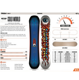 ThirtyTwo 32 Cold World Snowboard 2027 Blue 157