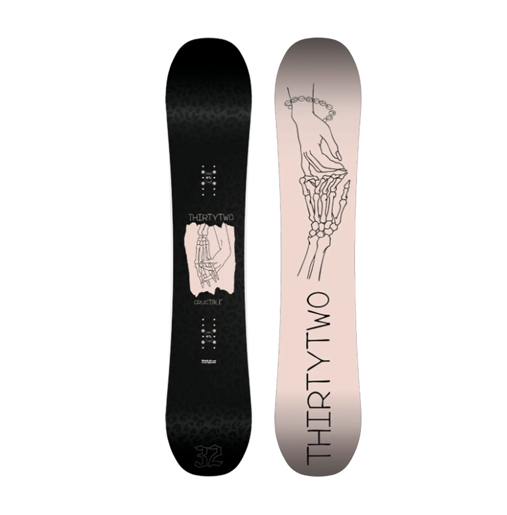 ThirtyTwo 32 Crucible Snowboard 2027 Womens Black 148