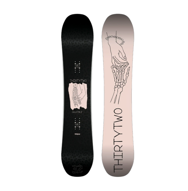 ThirtyTwo 32 Crucible Snowboard 2627 Womens Black 142