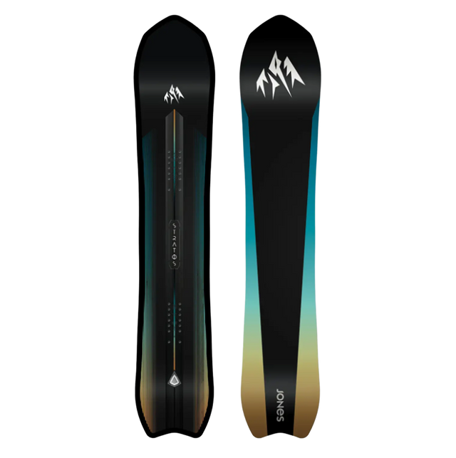 Jones Stratos Snowboard 2627 Black 154 Wide