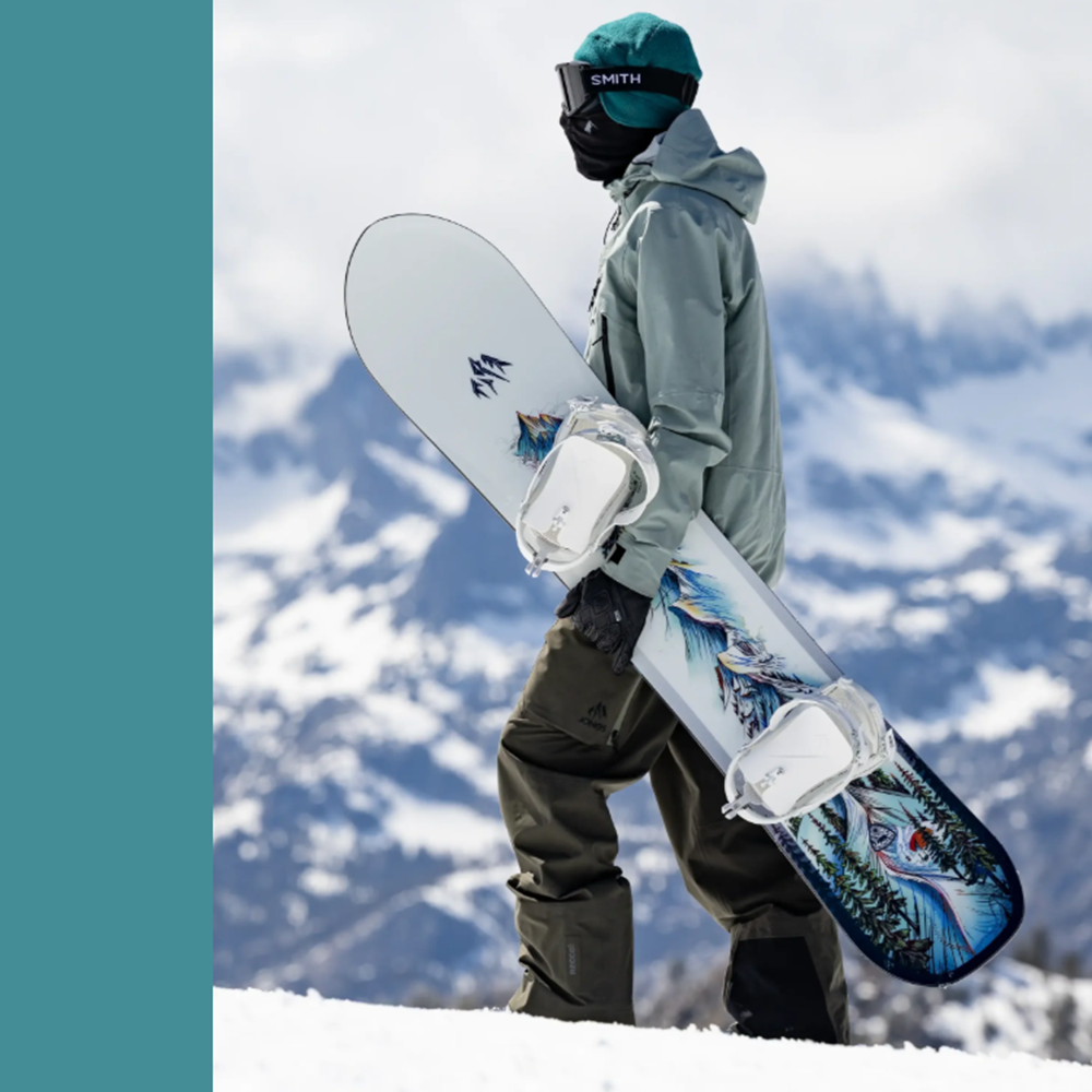 Jones Frontier 2.0 Snowboard 2627 White 156