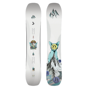 Jones Rally Cat Snowboard 2627 White 155 Wide