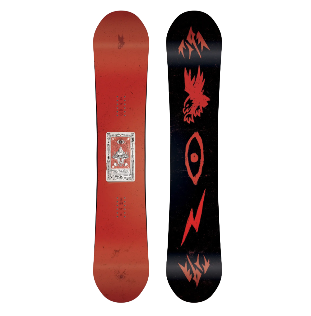 Jones Tweaker Snowboard 2627 Red 151