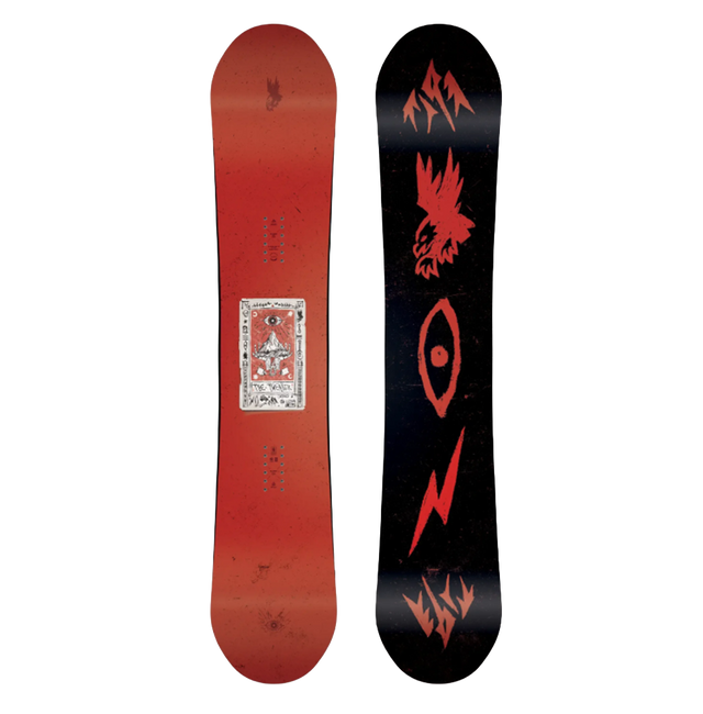 Jones Tweaker Snowboard 2627 Red 151