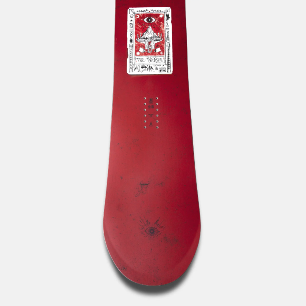 Jones Tweaker Snowboard 2627 Red 151