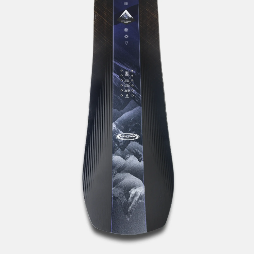 Jones Mountain Twin Pro Snowboard 2627 Black 159 Wide