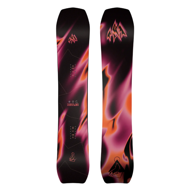 Jones Howler Womens Snowboard 2627 Black Pink 148