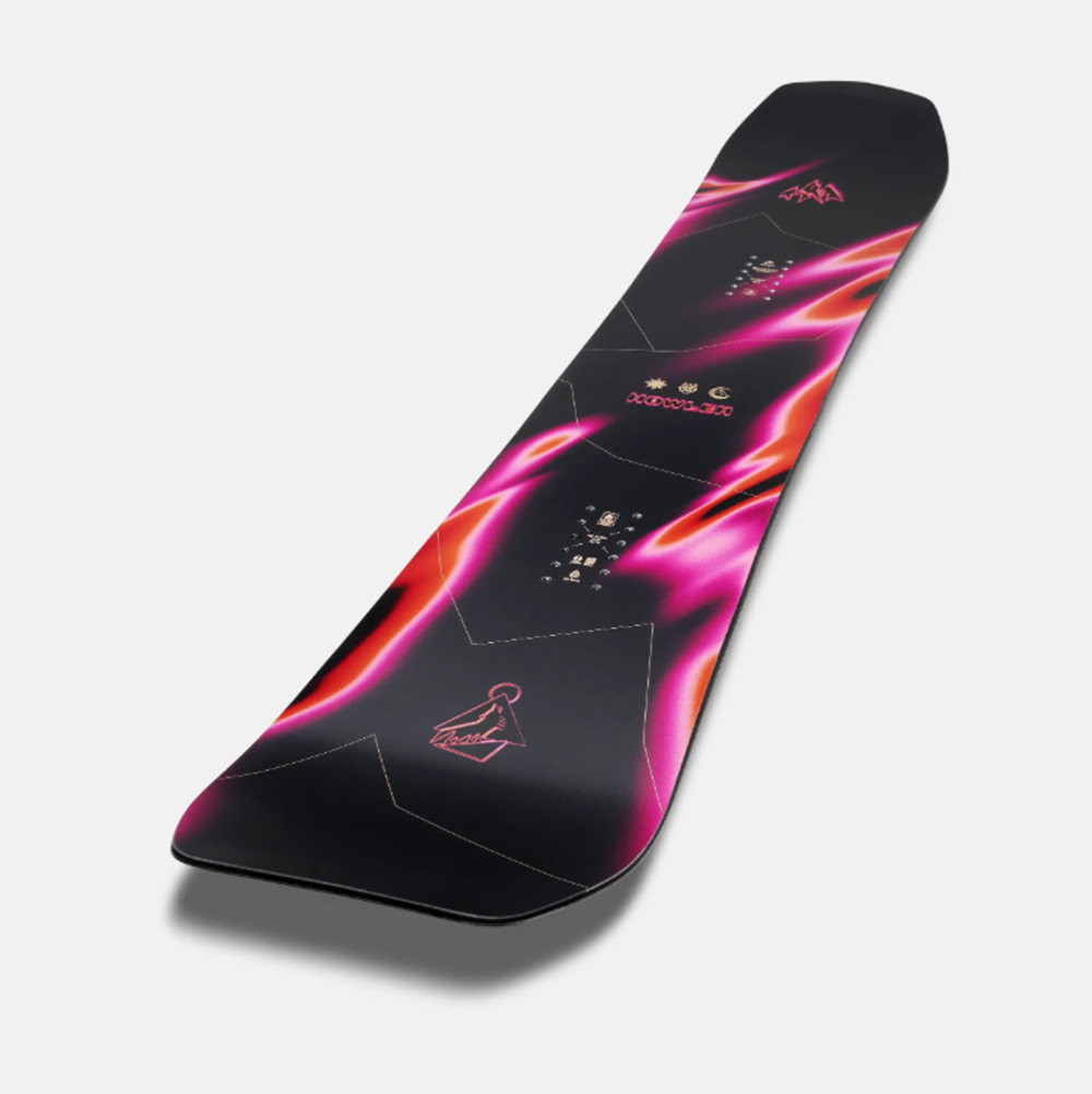 Jones Howler Womens Snowboard 2627 Black Pink 148