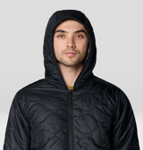 Mountain Hardwear Apres Pro Insulated Hood Jacket Mens Shark Print Black