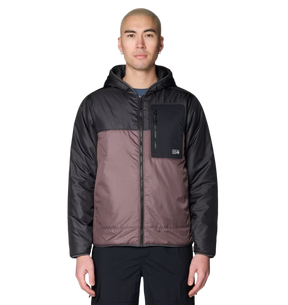 Mountain Hardwear Apres Pro Insulated Hood Jacket Mens Purple Sage Shark
