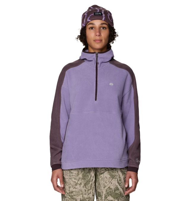 Mountain Hardwear Apres Pro Fleece Hood Womens Violet Purple Sage