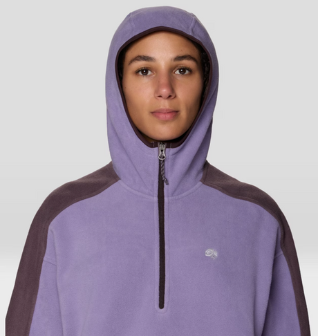Mountain Hardwear Apres Pro Fleece Hood Womens Violet Purple Sage