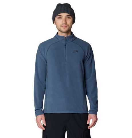 Mountain Hardwear Microchill Quarter Zip Mens Astral Blue