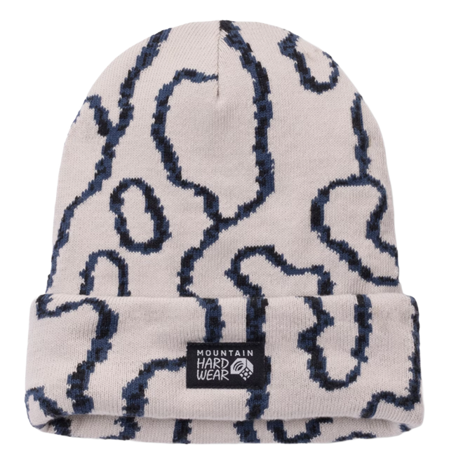 Mountain Hardwear Town Square Jacquard Beanie Oyster Shell One Size
