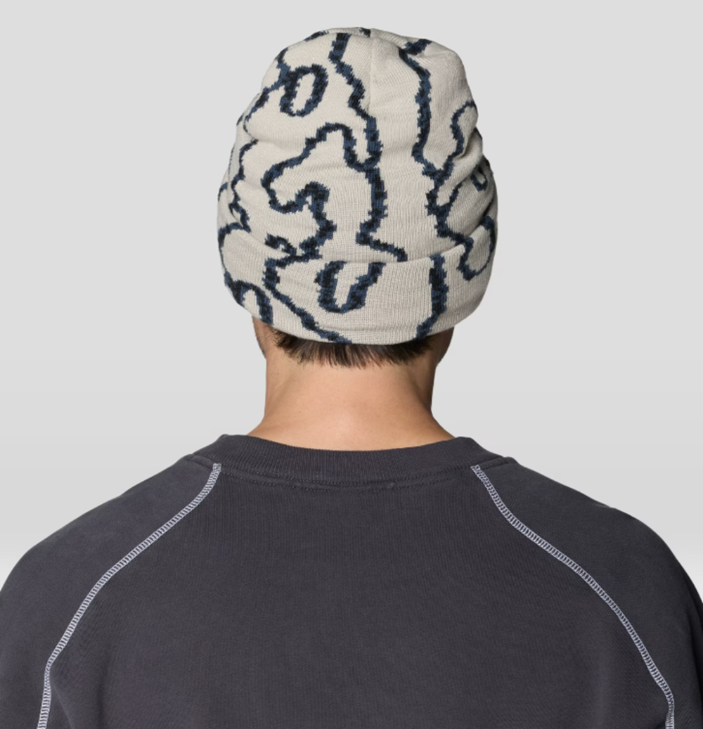 Mountain Hardwear Town Square Jacquard Beanie Oyster Shell One Size
