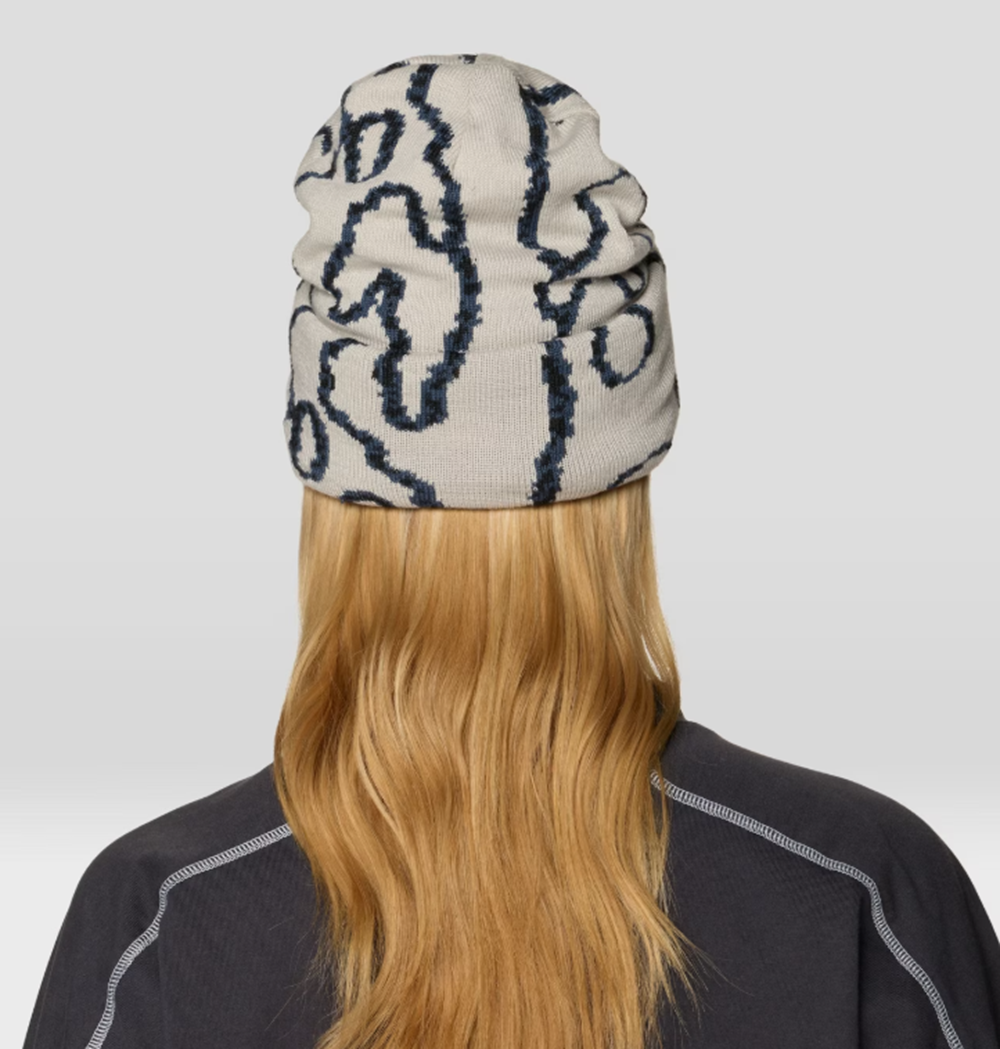 Mountain Hardwear Town Square Jacquard Beanie Oyster Shell One Size