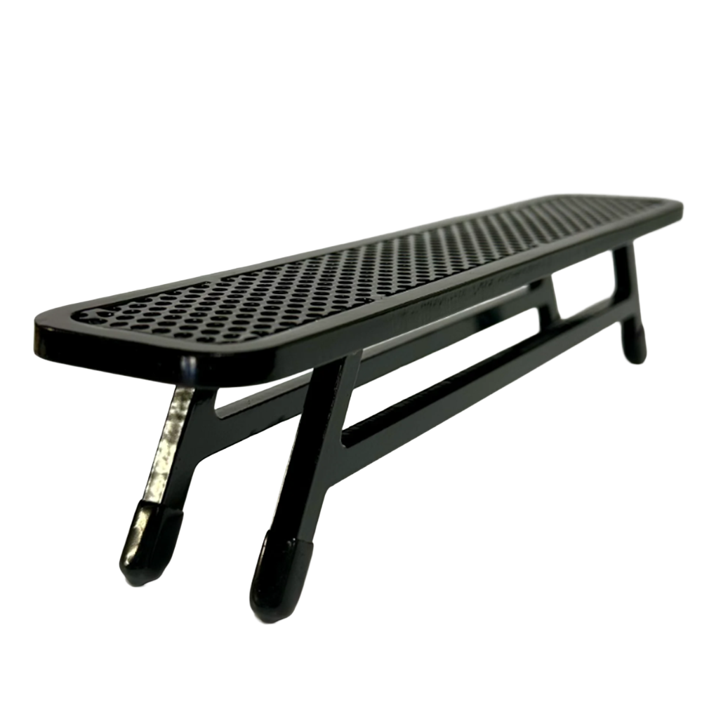 GrindRight School Yard Bench Black 2.5x10x2"