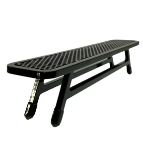 GrindRight School Yard Bench Black 2.5x10x2"