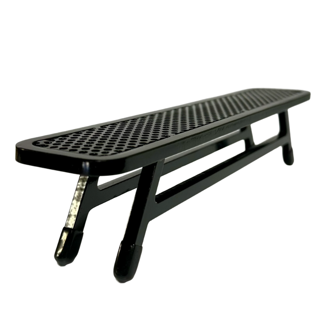 GrindRight School Yard Bench Black 2.5x10x2"