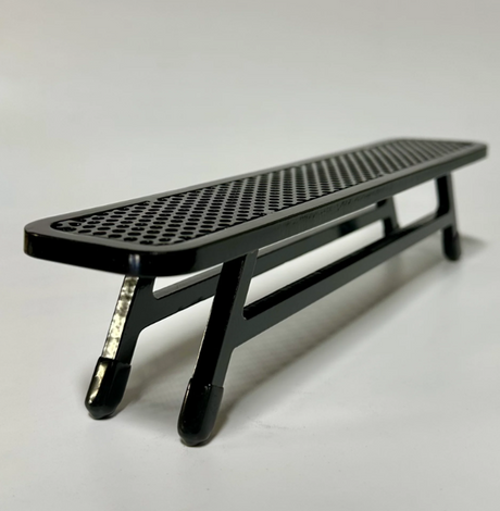 GrindRight School Yard Bench Black 2.5x10x2"