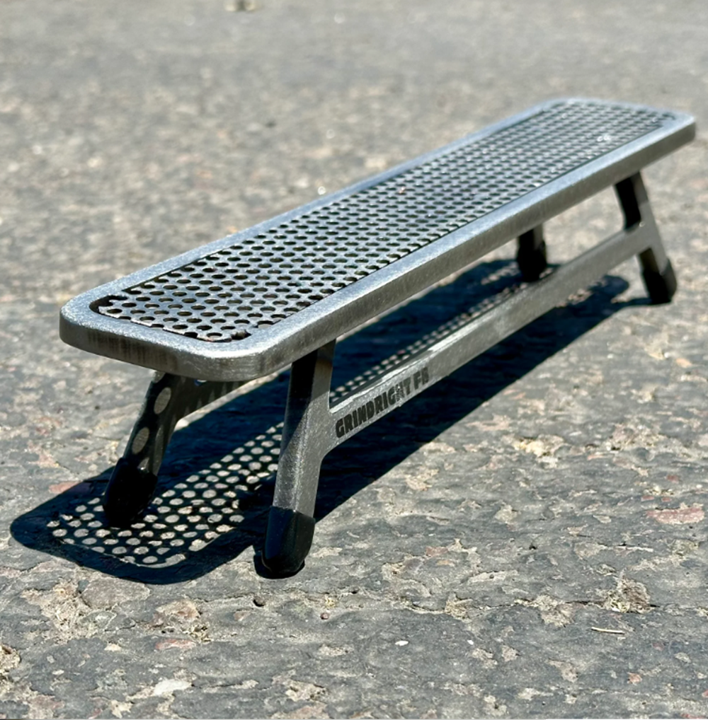 GrindRight School Yard Bench Black 2.5x10x2"