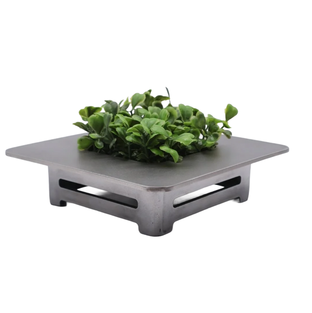 GrindRight Small Planter Raw 6x6x1.75"