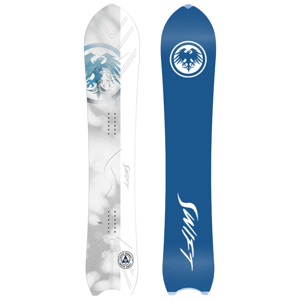 Never Summer Swift Snowboard 2627 White 157